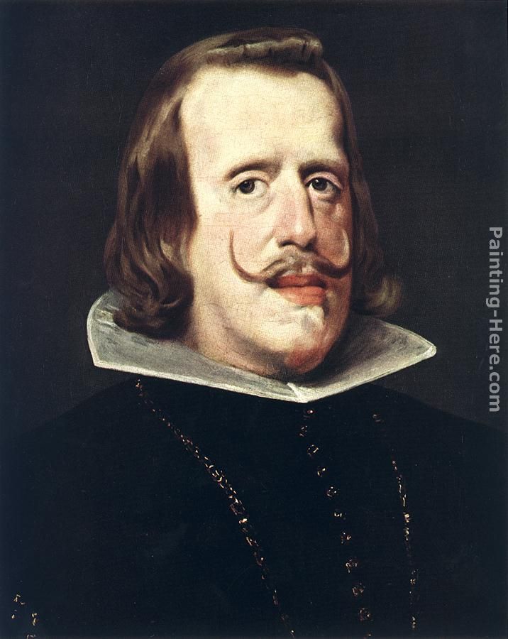 Portrait of Philip IV painting - Diego Rodriguez de Silva Velazquez Portrait of Philip IV art painting